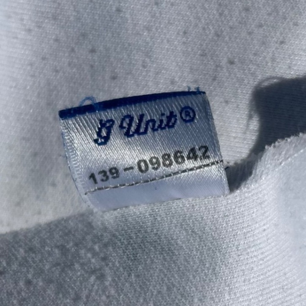 Vintage G-Unit Full Zip Track Jacket White All Over Print Logo Mens L 50 Cent - Picture 6 of 9